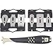 Hyde Mfg Co Hyde 10450 Contour Scraper Kit w/ 6 Blades - 5ct. Case