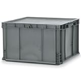 Tote N Store Chafer Box, Gray, 21-3/4 X 20-7/8 X 13 - 52646