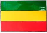 Mens RASTA FLAG Punk Rock Metal Belt Buckle