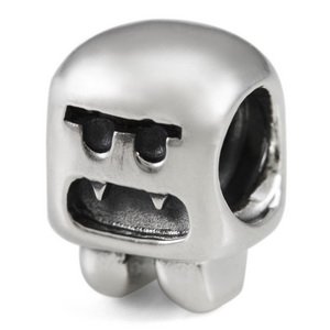 Sterling Silver Sock Monster European Bead