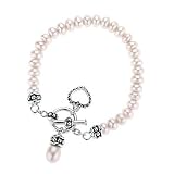 Honora Baby White Pearl Toggle Bracelet