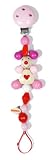 Eigenschaften Gollnest & Kiesel KG 733470 / Heimess 733470 - Schnullerkette Maus rosa