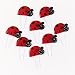 Ladybugs Food Picks (16) Party Supplies