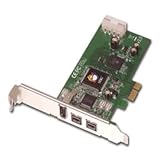IMAGE OF SIIG IO Card NN-FW0012-S1 9pin 6pin FireWire adapter 800 PCI-E RoHS Retail Hot-swapping Devices New