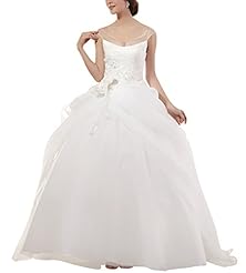 Off the Shoulder Spring Summer Fall   Ball Gown Bandage Dress/Wedding Dress 