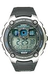Casio Illuminator World Time Digital Grey Dial Men's watch #AE2000W-1AV