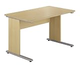 Windsor - 1200 Cantilever Desk (UD12O) H732xW1200xD746 - Oak
