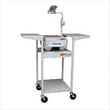 31rvZZ6biLL. SL160  31 39 Adjustable Overhead Projector Cart (Stand up Style)