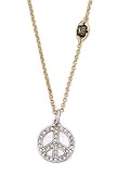 Juicy Couture - Juicy Couture Peace Sign Wish Necklace