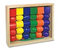 MELISSA & DOUG PRIMARY LACING BEADS