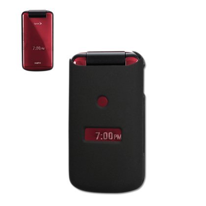New Fashionable Perfect Fit Hard Protector Skin cover Cell Phone Case for SANYO SCP-3810 Sprint - Black