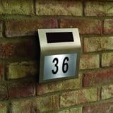 Solar House Number Light
