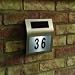 Solar House Number Light