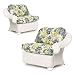 Lloyd Flanders Casa Grande White 2 Piece Sofa Sectional With Cantwell Fabric
