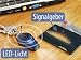 2in1 Keyfinder / Schlüsselfinder mit Signalgeber (Sender) und LED Lampe