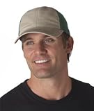 Classic Cut Two-Tone Heavy Brushed Cotton Twill Unconstructed Cap