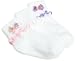 Jefferies Socks Girls  3 Pack Butterfly Socks With Turn Cuff Ripple Edge