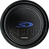 Alpine SWS-1043D 10' Subwoofer (4 Ohm+4 Ohm)