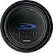Alpine SWS-1043D 10" Subwoofer (4 Ohm+4 Ohm)