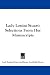 Lady Louisa Stuart: Selections From Her Manuscripts