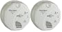 First Alert SA511CN2-3ST ONELINK Battery Operated Smoke Alarm with Voice Location, 2-Pack