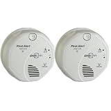 First Alert SA511CN2-3ST ONELINK Battery Operated Smoke Alarm with Voice Location, 2-Pack ~ First Alert