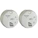 First Alert SA511CN2-3ST ONELINK Wireless Battery Operated Smoke Alarm with Voice Location, 2-Pack