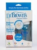 from Dr. Browns DR BROWNS BOTTLES WIDE NECK 240 ML TWIN PACK