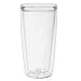 Clear 16 oz Traveler Insulated Beverage Tumbler, Clear