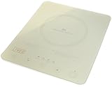 DRETEC フラットIH調理器 ホワイト DI-106WT