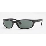 Ray Ban Sunglasses RB4115 601S71 Matte Black/Green, 57mm