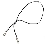 Remington Double Snap Black Nylon Lanyard (17766)