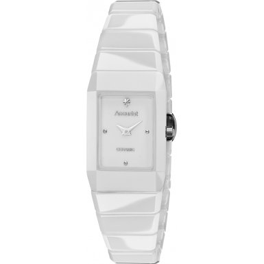 Accurist LB1652W Ladies Diamond White Watch