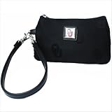 OU Logo Oklahoma University Sooners Lynnhaven Collection Mini Purse Small Wrist Wallet Coin Purse Clutch Designer College Logo Jacquard Woven Fabric LIMITED EDITION CHRISTMAS GIFT IDEA for ladies Women Students Alumni SOPHISTICATED