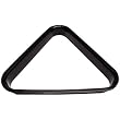 Economy Black Plastic Pool Ball TRIANGLE