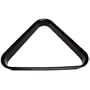 Economy Black Plastic Pool Ball TRIANGLE