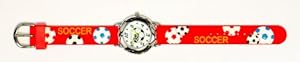 The Kids Watch Company Red Soccer Watch
