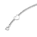 Karat Plat ROLO With OPEN Heart Pendant Spring Ring - JewelryWeb