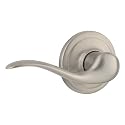 Kwikset 97880-673 Signatures Tustin Left Handed Dummy Lever, Satin Nickel
