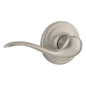 Kwikset 788TNL LH 15 CP Tustin Left-Handed Half-Dummy Lever, Satin Nickel
