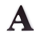 Kids Line Espresso Wooden Letter, A