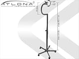 Atlona Lcd Floor Stand Up To 27Inch On Wheels (Black), TV/Projector Mounts, Audio and Video