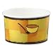 Chinet 71852 16 oz Streetside Design Squat Paper Food Container with Black Vented Paper Lid (Case of 250)