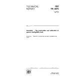 ISO/TR 4870:1991, Acoustics - The construction and calibration of speech intelligibility tests