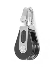 Nautos #92410-Classic line-SINGLE SWIVEL- 28 mm sheave-long lasting characteristics.Sailboat block