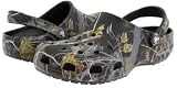 CROCS CLASSIC REALTREE APC BLACK MENS SLIDE Size 13M