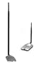 Alfa 1000mW 1W 802.11b/g USB Wireless WiFi Network Adapter With Original Alfa Screw-On Swivel 9dBi Rubber Antenna
