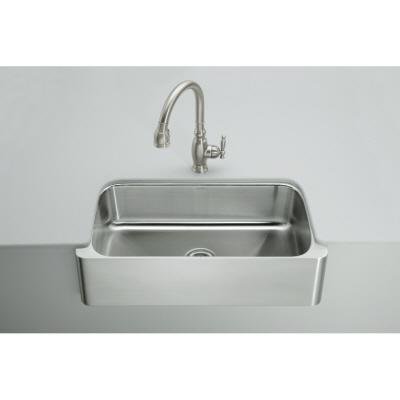 KOHLER K-3086-NA Verity Apron-Front Undercounter Kitchen Sink