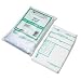Quality Park Poly Cash Transmittal Bags, 6 x 9 Inches, Clear, Pack of 100 (45220)