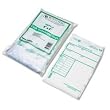 Quality Park Poly Cash Transmittal Bags, 6 x 9 Inches, Clear, Pack of 100 (45220)